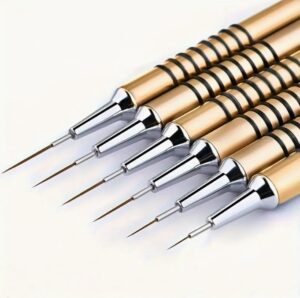 ชุดแปรงทาเจลยูวี-6-ชิ้น