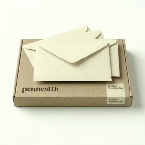 ซองจดหมายวินเทจ Pennestth สไตล์คลาสสิก ใส่การ์ดและของขวัญ